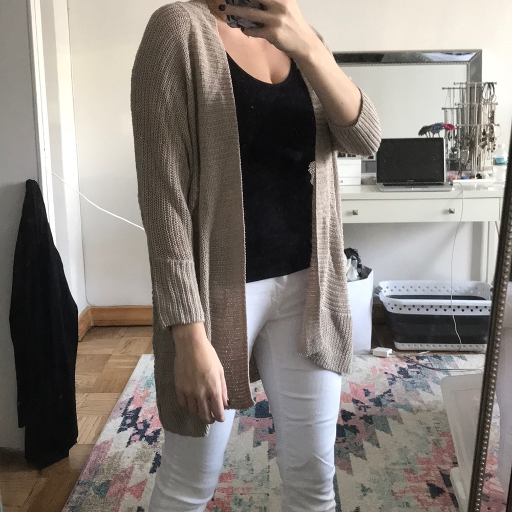 Beige Cardigan - Picture 2 of 3